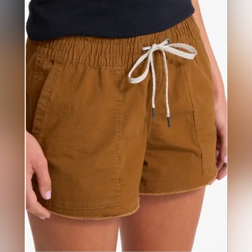 New Vuori Vintage Ripstop Shorts in Caramel Size Medium